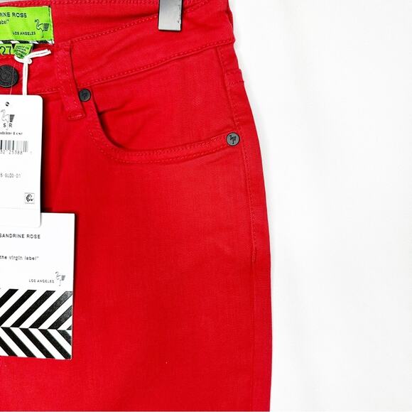 SANDRINE ROSE x Free People High Waisted Skinny Jeans NWT in Size 27 - Picture 3 of 5